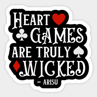 heart games - alice in borderland arisu Sticker